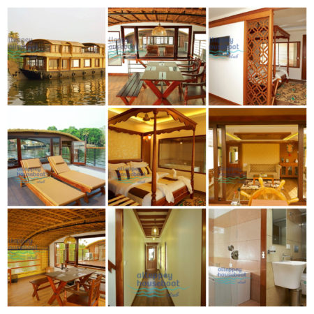 1 bedroom luxury houseboat alleppey