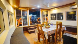 2 Bedroom Premium Class Upper Deck Houseboat in Alleppey